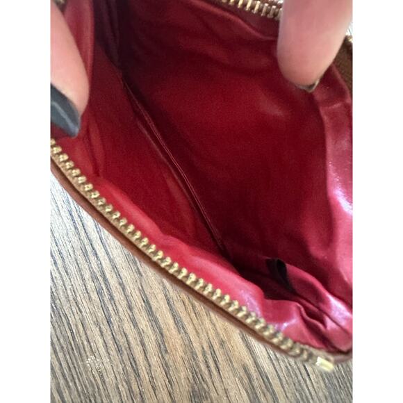 Dooney & Bourke Logo Jacquard Wristlet Zip Pouch - Picture 3 of 7